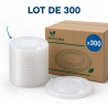 PET-lock Ø 165 mm för Salladsskål 1300 ml - x300