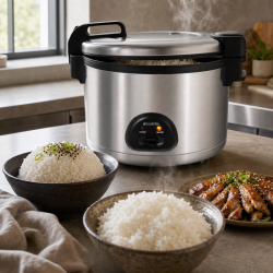 Cuiseur à Riz Professionnel 12 L 2850 W Inox — CHR