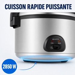 Cuiseur à Riz Professionnel 12 L 2850 W Inox — CHR