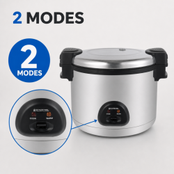 Professionell Riskokare 12 L 2850 W Rostfritt Stål — CHR