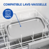 Bac Gastro GN 1/3 Rostfritt stål 20 mm - Diskmaskinsäker