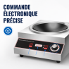 Wok Induktio Pro 3500 W Inox — Kovera Alue Ø227