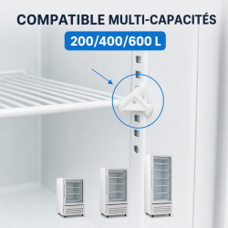 Hylla Kylskåp 200/400/600 L — Per Styck