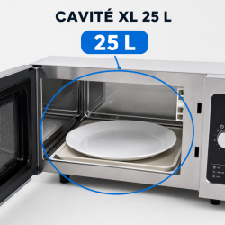 Ammattimainen mikroaaltouuni 25 L 1000 W Mekaaninen