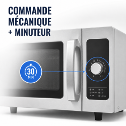 Ammattimainen mikroaaltouuni 25 L 1000 W Mekaaninen