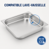 Bac Gastro GN 2/3 Rostfritt stål 65 mm 5,5 L — Gastronormbehållare Pro