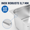 Bac Gastro GN 2/3 Inox 13 L - Syvyys 150 mm