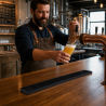 PVC Bar Mat 59 cm Black — Drip Tray Counter CHR