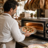 Perforerad Pizzaplåt Ø 280 mm Aluminium — Dynasteel
