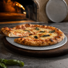 Perforerad pizzagaller i aluminium Ø 500 mm - Pro