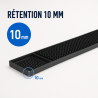 PVC-baarimatto 59 cm Musta — Valutuskuivain CHR-tiskille