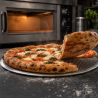 Perforoitu pizzapelti Ø 280 mm alumiini — Dynasteel
