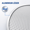 Perforoitu pizzapelti Ø 280 mm alumiini — Dynasteel