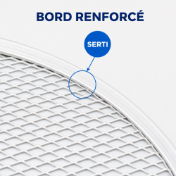 Perforated Pizza Plate Ø 280 mm Aluminum — Dynasteel