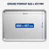 Aluminium Presentationsskylt 660 x 457 mm Rektangel