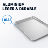 Alumiininen esittelylevy 660 x 457 mm suorakulmio