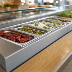 Bac Gastro GN 1/9 Inox - Syvyys 65 mm - 0,6 L