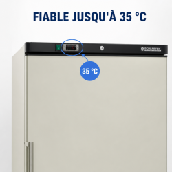 Armoire de Congélation Inox 510 L Ventilée -18/-22 °C