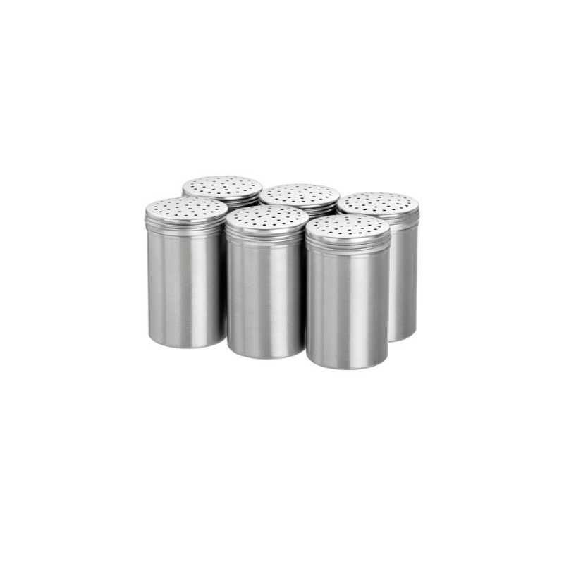 6 suolanastiaa alumiinia - 11 cm - Bartscher