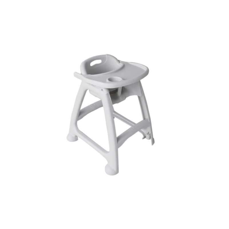 High Chair Gray Removable Tray