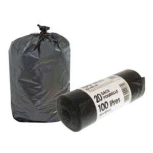 Roskapussi - 160 L - 20 pussin rulla