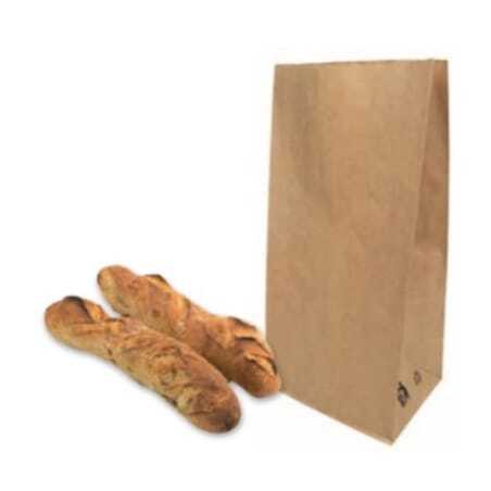 Sacs SOS en Kraft Brun - 22 x 14 x 38 cm - Lot de 500