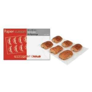 Feuilles de Papier Cuisson Multipassage Éco Responsable 400 x 600 mm - Lot de 500 - FourniResto