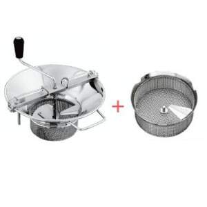 Pakkaus Vihermöhkälemylly Nro 5 Ruostumaton teräs - Ritilä Ø 2 mm Tellier