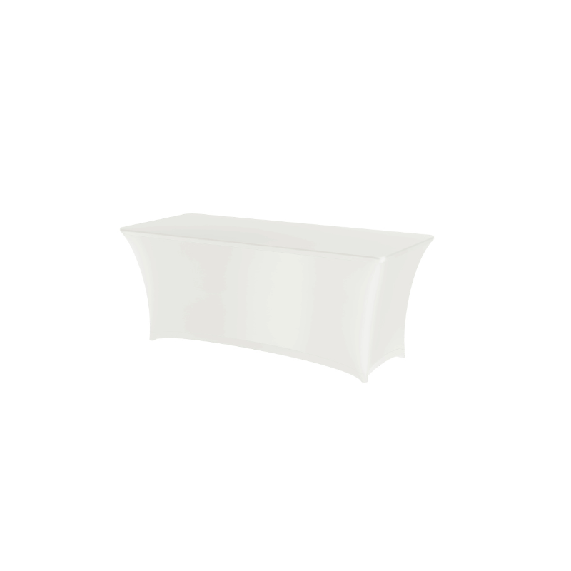 Housse pour Table Rectangulaire Blanche 1500 - HENDI