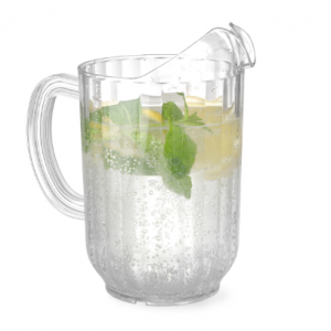 Läpinäkyvä kannu polykarbonaatista - 1,8 L HENDI