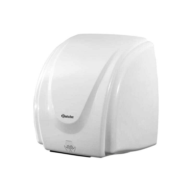 Wall-mounted hand dryer