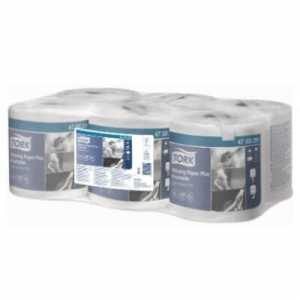 Tork Plus Wiping Paper - Pack of 6: Resistant and versatile