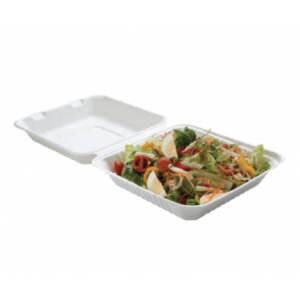 Lunch Box 1 Fack Fyrkantig - Paket med 50 - FourniResto