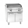 Gasolgrill med lavasten Professionell Bartscher Serie 900 - Grill V