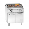Professionell gasdriven lavastensgrill Bartscher Serie 900 - Grill V
