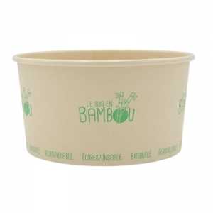 Bamboo Salad Bowl - 1000 ml - Pack of 50