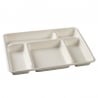 5-Compartment Pulp Tray - 320 x 230 mm - Pack of 25