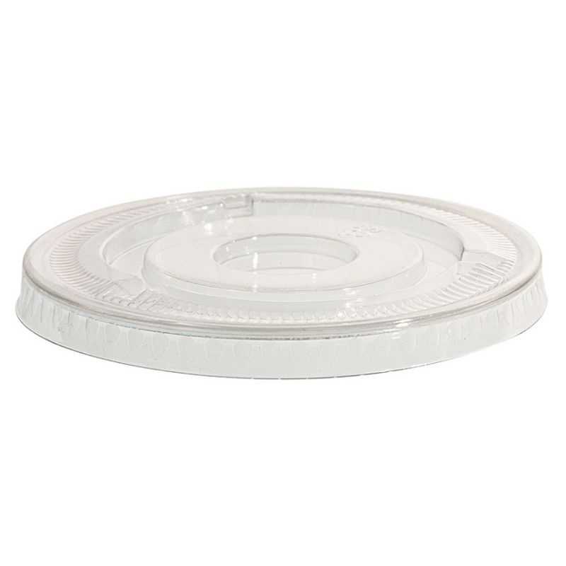 Couvercle pour Pot Transparent Plastique - 270 ml - Lot de 50