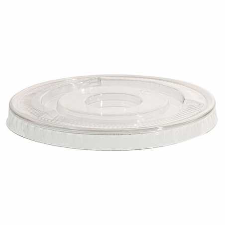 Couvercle pour Pot Transparent Plastique - 270 ml - Lot de 50
