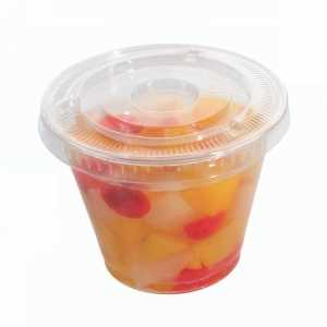 Transparent Plastburk - 270 ml - Paket med 50