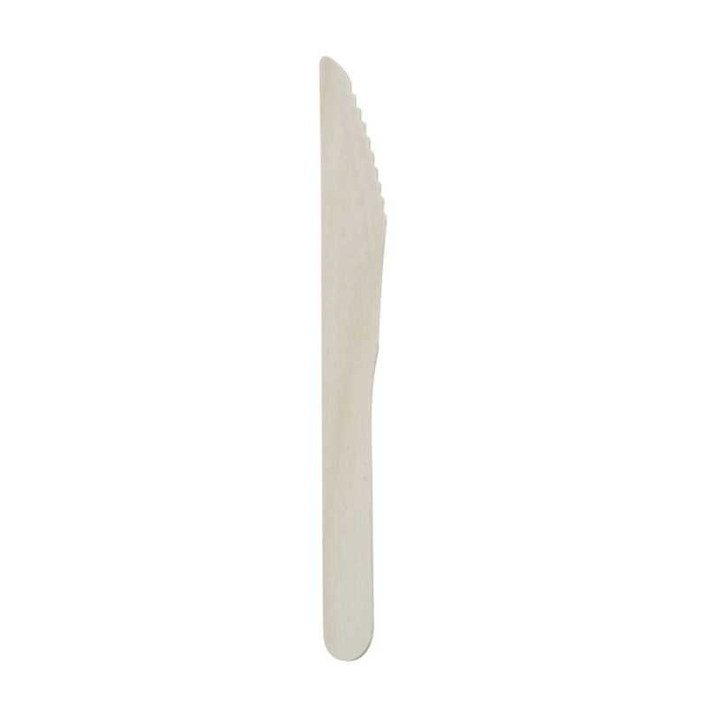 Birch wood knife - 160 mm - Pack of 100