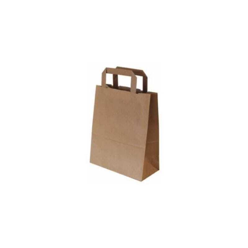 Kraft Special Drive Shopping Bag - 32 x 14 x 44 - Pack of 250