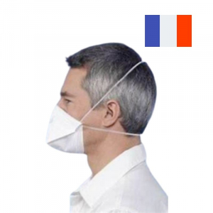 FFP2-hengityssuojain - Ranskalainen valmistus - 40 kappaleen erä