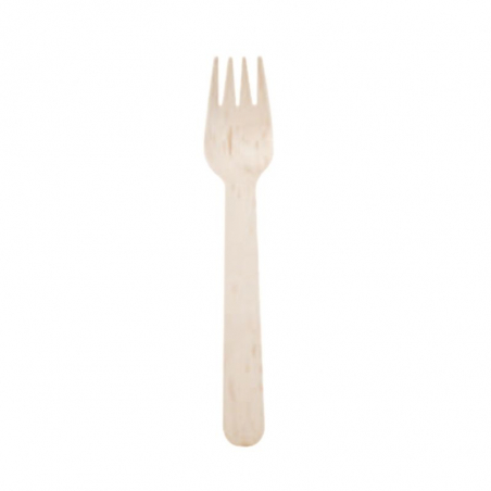 Mini Birch Fork - Eco-friendly - Pack of 100