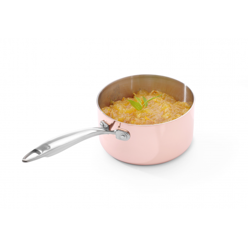 Casserole en Cuivre - 16 cm - Marque HENDI - Fourniresto