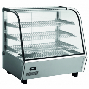 Heated Table Display Case - 3 Levels - 160 L