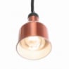 Adjustable Cylindrical Copper Heat Lamp - HENDI