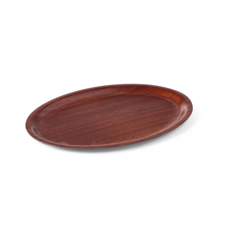 Platta Woodform Oval - 230 x 160 mm - Märke HENDI - Fourniresto