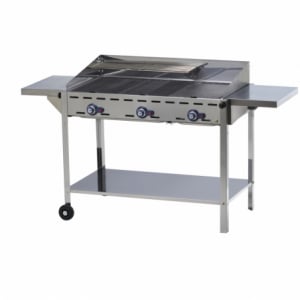 Gasolgrill Professionell Green Fire - 3 brännare - HENDI