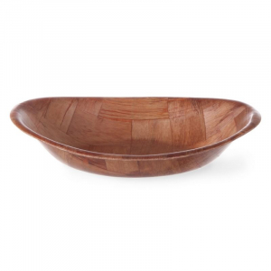 Oval brödkorg för pita-bröd - 195 x 140 mm